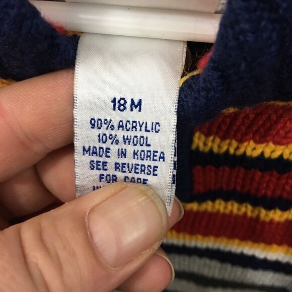 Gum Ball Boys Striped Sweater 18 mo NWT - Picture 3 of 3